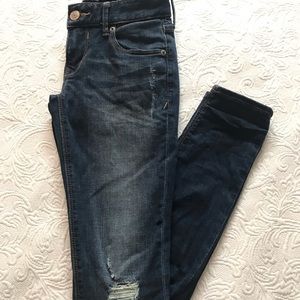 Express 00 Low Rise Jeans Performance Stretch